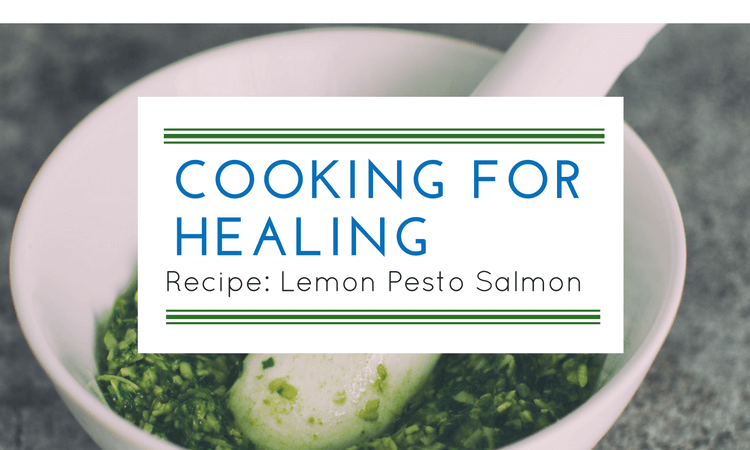 Recipe: Lemon Pesto Salmon